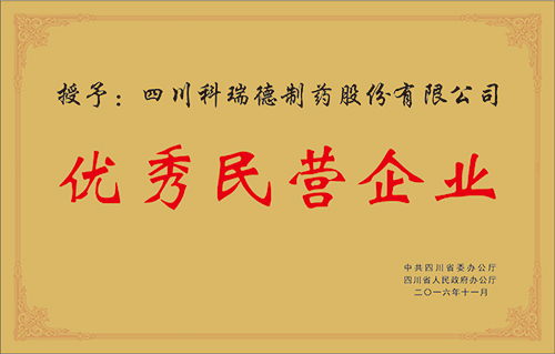 優(yōu)秀民營(yíng)企業(yè)